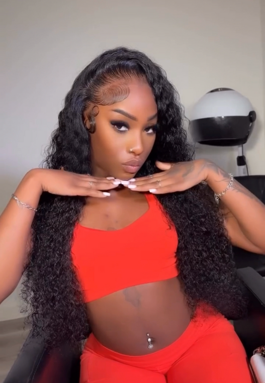 Curly Full Frontal Wigs